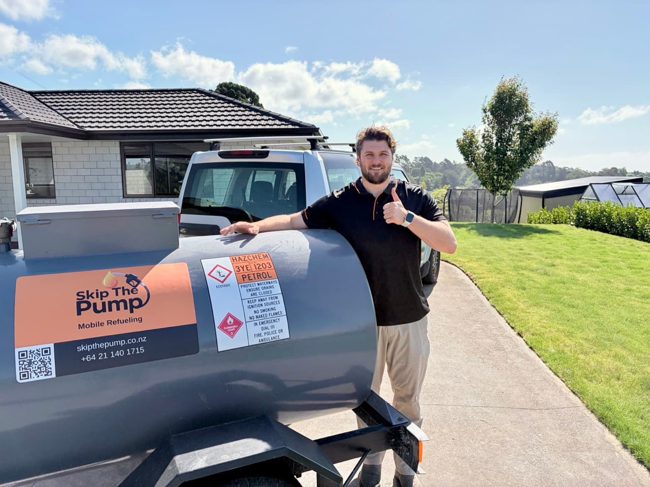 Skip The Pump fuel delivery